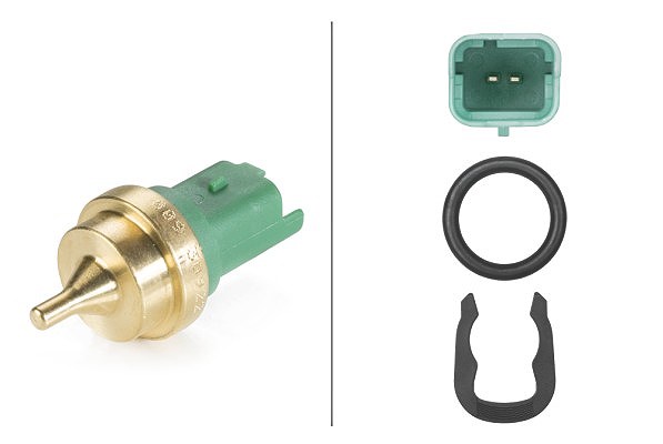 Hella Sensor, Kühlmitteltemperatur [Hersteller-Nr. 6PT009309-221] für Peugeot, Citroën, Mini, Ds