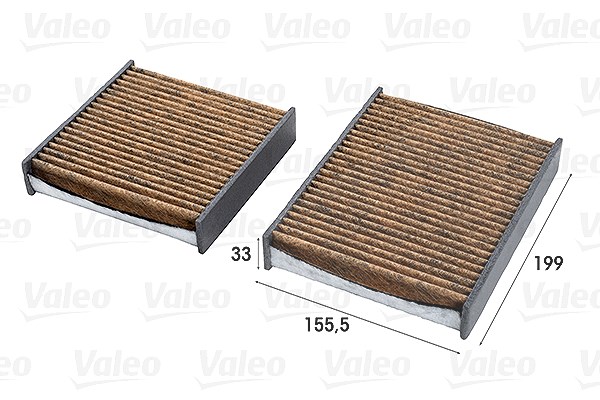 Valeo Filter, Innenraumluft [Hersteller-Nr. 701007] für Peugeot, Citroën, Ds