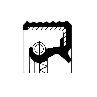 Corteco Dichtring [Hersteller-Nr. 12014829B]