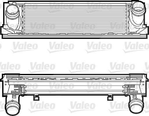 Valeo Ladeluftkühler [Hersteller-Nr. 818259] für BMW