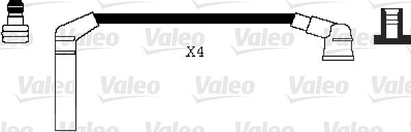 Valeo Zündleitungssatz [Hersteller-Nr. 346006] für Hyundai, Kia