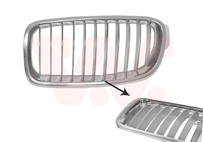 Van Wezel Kühlergitter [Hersteller-Nr. 0670513] für BMW