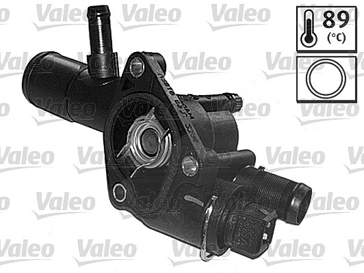 Valeo Thermostat, Kühlmittel [Hersteller-Nr. 820537] für Dacia, Suzuki, Renault, Nissan