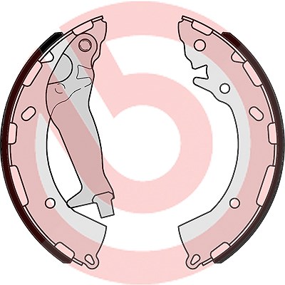 Brembo Bremsbackensatz [Hersteller-Nr. S30525] für Kia, Hyundai