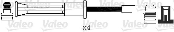 Valeo Zündleitungssatz [Hersteller-Nr. 346094] für Renault, VW, Dacia
