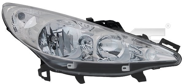 Tyc Hauptscheinwerfer [Hersteller-Nr. 20-1060-05-2] für Peugeot