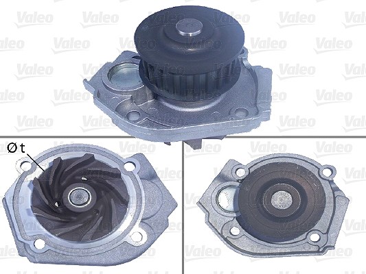 Valeo Wasserpumpe [Hersteller-Nr. 506967] für Ford, Chrysler, Fiat, Dodge, Lancia, Vauxhall, Jeep, Abarth, Opel, Alfa Romeo