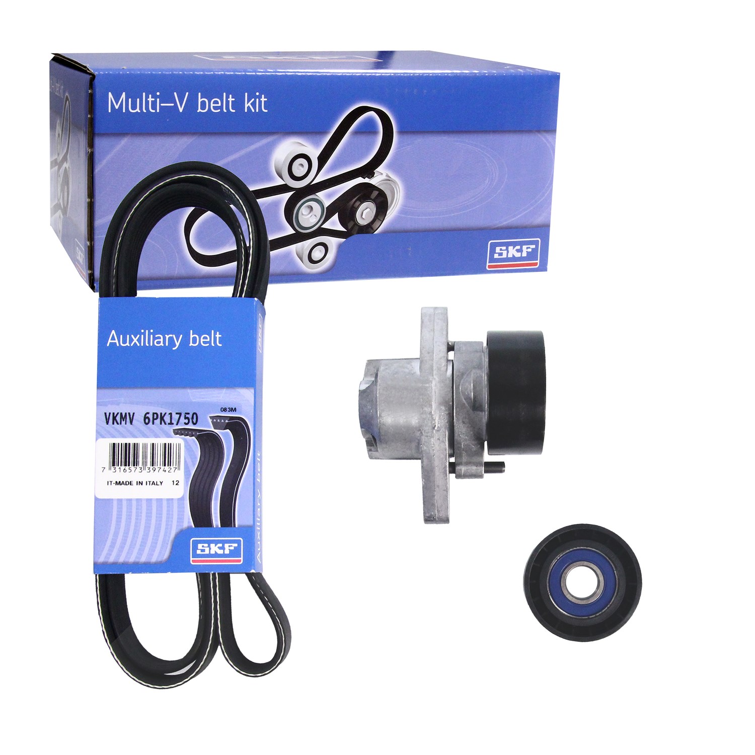 Skf Keilrippenriemensatz [Hersteller-Nr. VKMA36209] für Renault