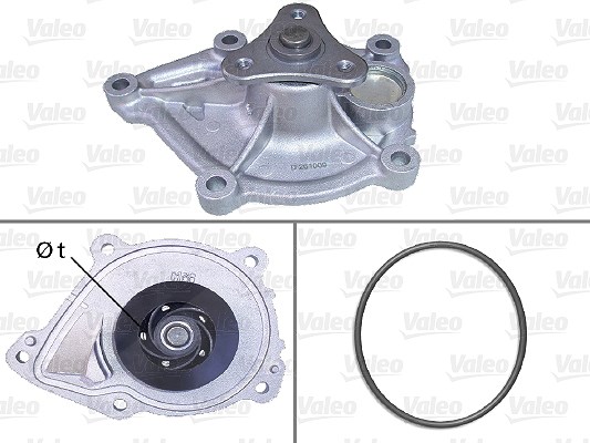 Valeo Wasserpumpe [Hersteller-Nr. 506914] für Vauxhall, Ds, BMW, Mini, Citroën, Peugeot, Opel