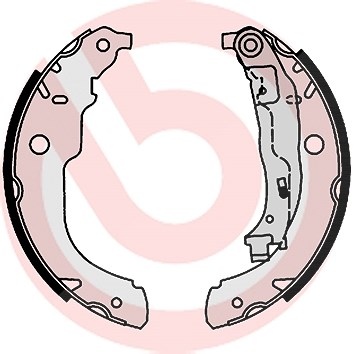 Brembo Bremsbackensatz [Hersteller-Nr. S61528] für Peugeot, Ds, Citroën