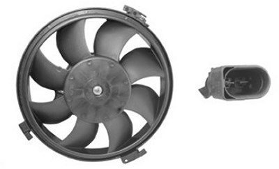 Van Wezel Lüfter, Motorkühlung [Hersteller-Nr. 0315747] für VW, Audi