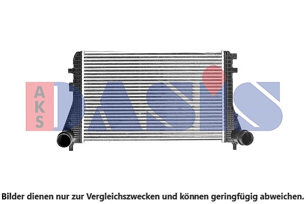 Aks Dasis Ladeluftkühler [Hersteller-Nr. 047038N] für Audi, VW, Seat