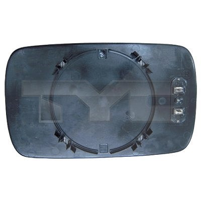 Tyc Spiegelglas, Außenspiegel [Hersteller-Nr. 303-0002-1] für BMW
