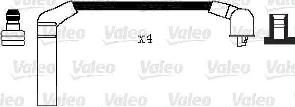 Valeo Zündleitungssatz [Hersteller-Nr. 346062] für Hyundai
