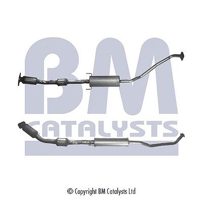 Bm Catalysts Katalysator [Hersteller-Nr. BM91439H] für Toyota