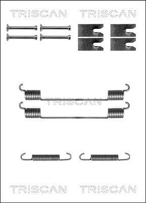 Triscan Zubehörsatz, Bremsbacken [Hersteller-Nr. 8105102594] für Peugeot, Ford, Lancia, Citroën, Fiat