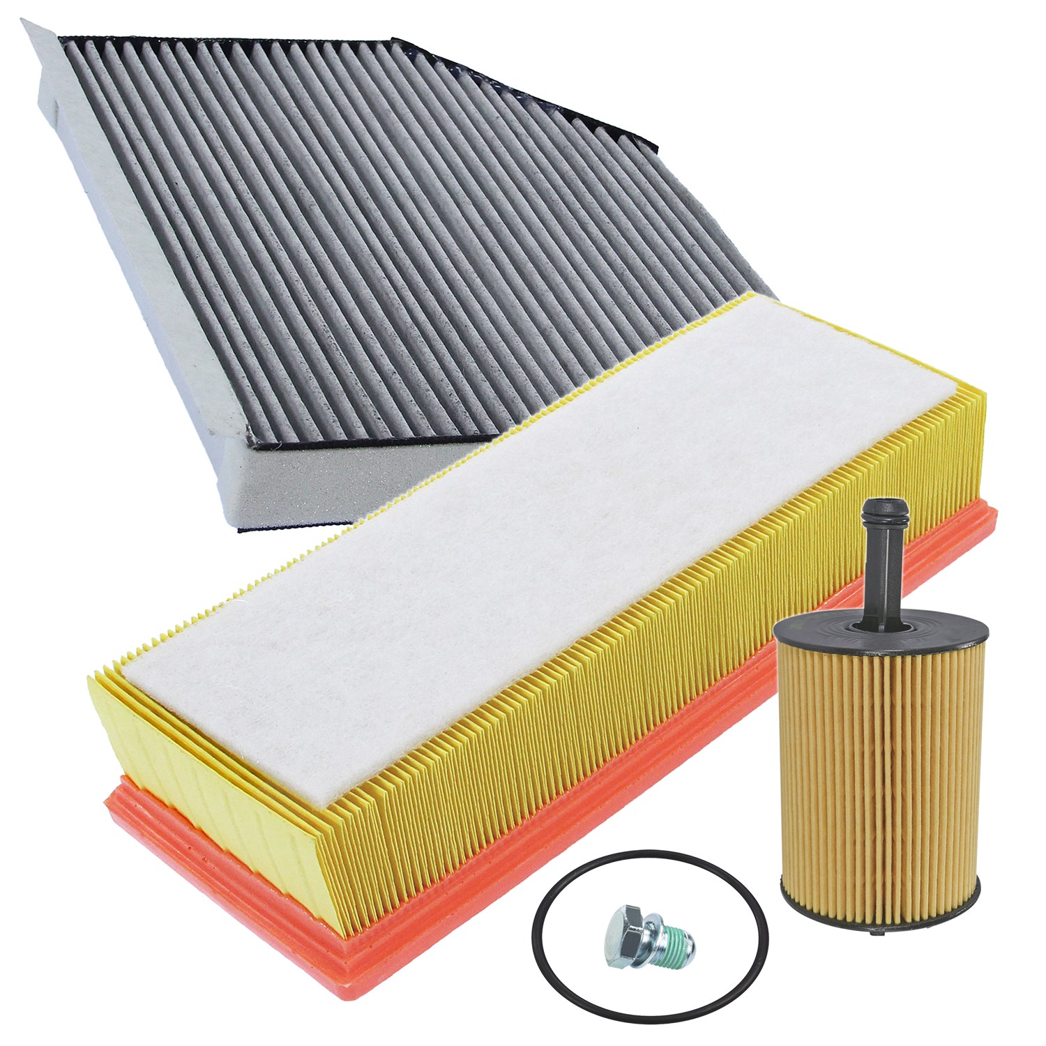 Bestprice Inspektionspaket Filtersatz SET A [Hersteller-Nr. 10492562] für Audi