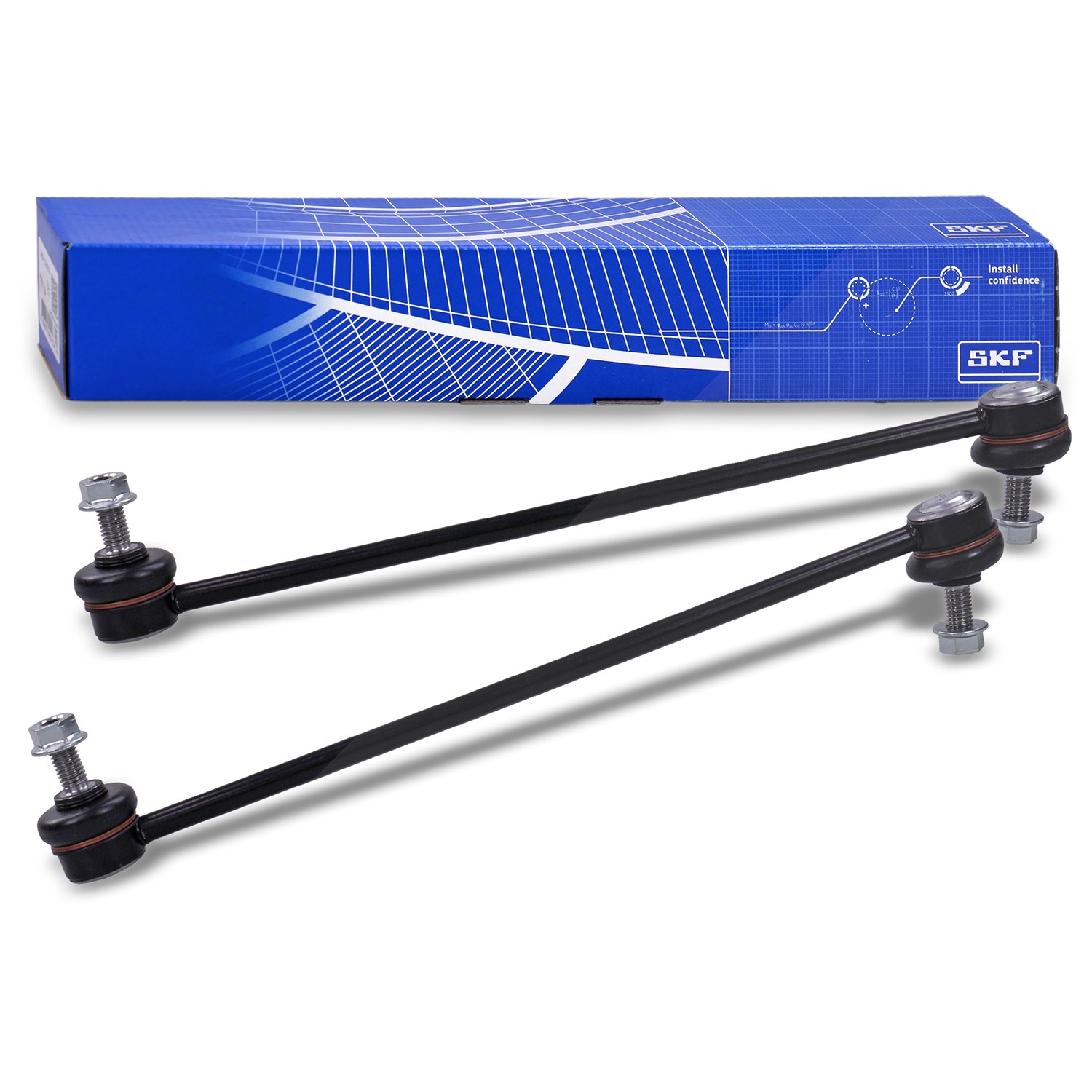 Skf 2x Koppelstange, Pendelstütze [Hersteller-Nr. 40198181] für Citroën, Ds, Peugeot