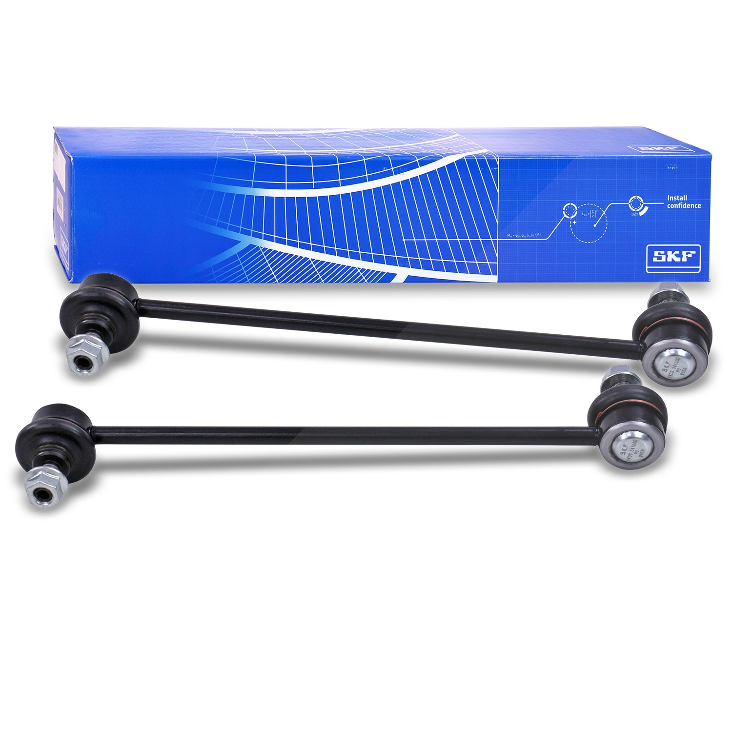 Skf 2x Koppelstange, Pendelstütze [Hersteller-Nr. 40205195] für Seat, VW, Skoda, Audi