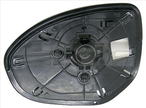 Tyc Spiegelglas, Glaseinheit [Hersteller-Nr. 320-0033-1] für Mazda