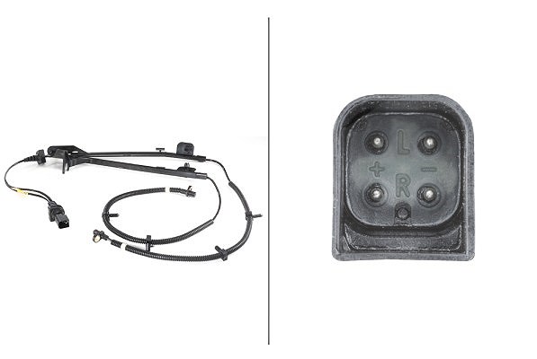 Hella Sensor, Raddrehzahl [Hersteller-Nr. 6PU010039-121] für Ford, Mazda