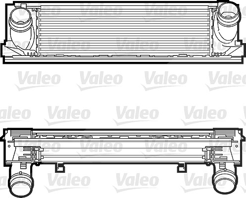 Valeo Ladeluftkühler [Hersteller-Nr. 818263] für BMW