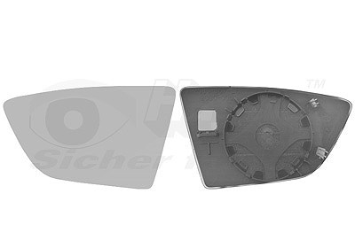 Van Wezel Spiegelglas, Außenspiegel [Hersteller-Nr. 4946831] für Seat