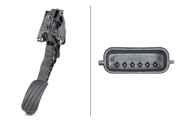 Hella Sensor, Fahrpedalstellung [Hersteller-Nr. 6PV009978-781] für Renault