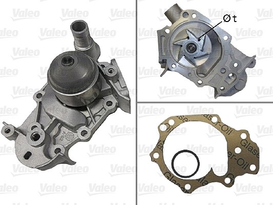 Valeo Wasserpumpe [Hersteller-Nr. 506580] für Renault, Nissan