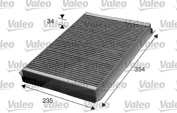 Valeo Filter, Innenraumluft [Hersteller-Nr. 715602] für Mercedes-Benz, VW