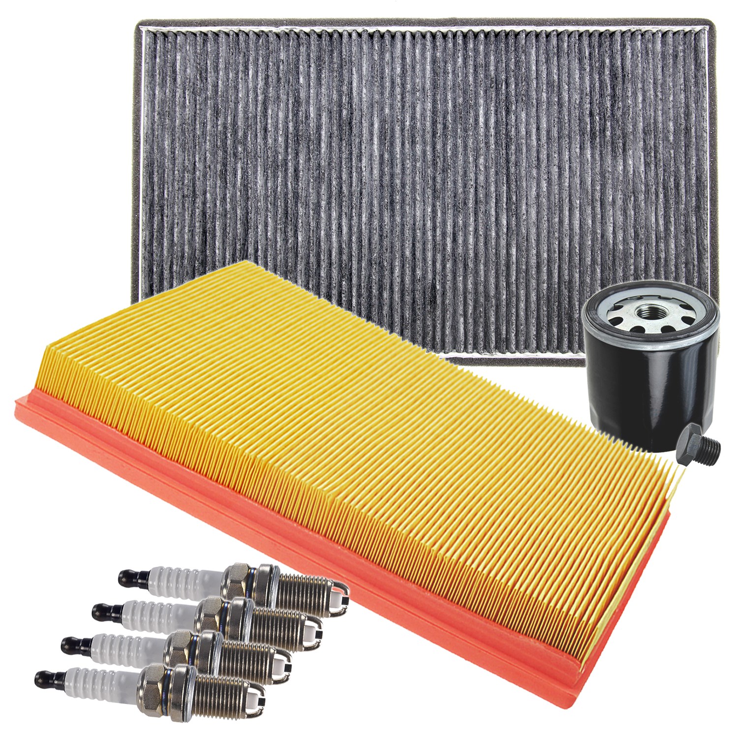 Bestprice Inspektionspaket Filtersatz SET C [Hersteller-Nr. 10492640] für Opel