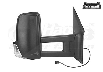 Van Wezel Außenspiegel [Hersteller-Nr. 3077824] für Mercedes-Benz