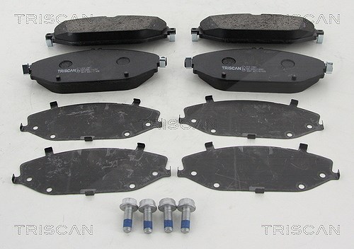 Triscan Bremsbelagsatz, Scheibenbremse [Hersteller-Nr. 811023081] für Mercedes-Benz