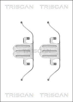 Triscan Zubehörsatz, Scheibenbremsbelag [Hersteller-Nr. 8105111620] für Mini, BMW