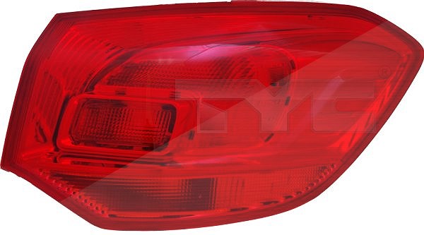 Tyc Heckleuchte [Hersteller-Nr. 11-11876-01-2] für Opel