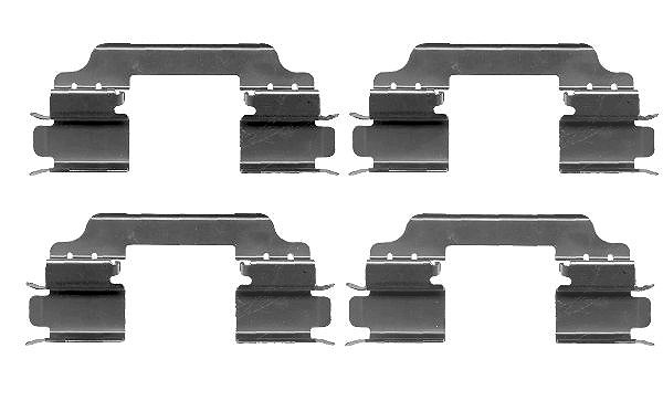 Hella Zubehörsatz, Scheibenbremsbelag [Hersteller-Nr. 8DZ355203-151] für Mercedes-Benz, Kia, Renault, Nissan