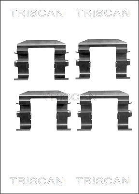 Triscan Zubehörsatz, Scheibenbremsbelag [Hersteller-Nr. 8105181003] für Hyundai, Kia, Volvo