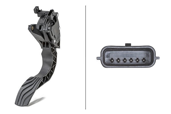 Hella Sensor, Fahrpedalstellung [Hersteller-Nr. 6PV009978-811] für Renault