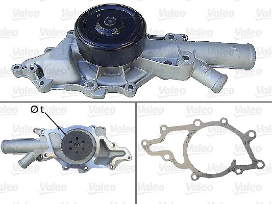 Valeo Wasserpumpe [Hersteller-Nr. 506831] für Mercedes-Benz