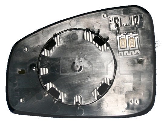 Tyc Spiegelglas, Glaseinheit [Hersteller-Nr. 328-0165-1] für Renault