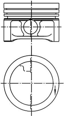 Kolbenschmidt Kolben [Hersteller-Nr. 99455620]