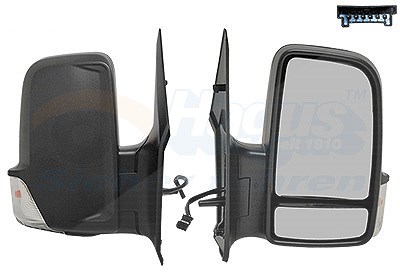 Van Wezel Außenspiegel [Hersteller-Nr. 3083808] für Mercedes-Benz