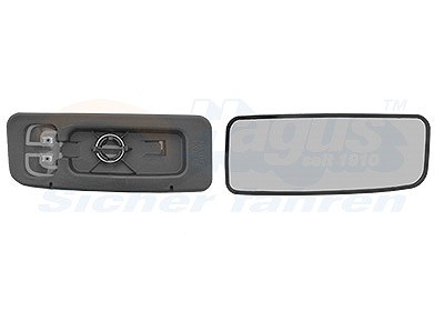 Van Wezel Spiegelglas, Außenspiegel [Hersteller-Nr. 3083834] für Mercedes-Benz