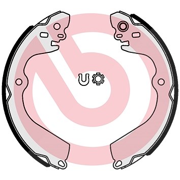Brembo Bremsbackensatz [Hersteller-Nr. S56548] für Nissan