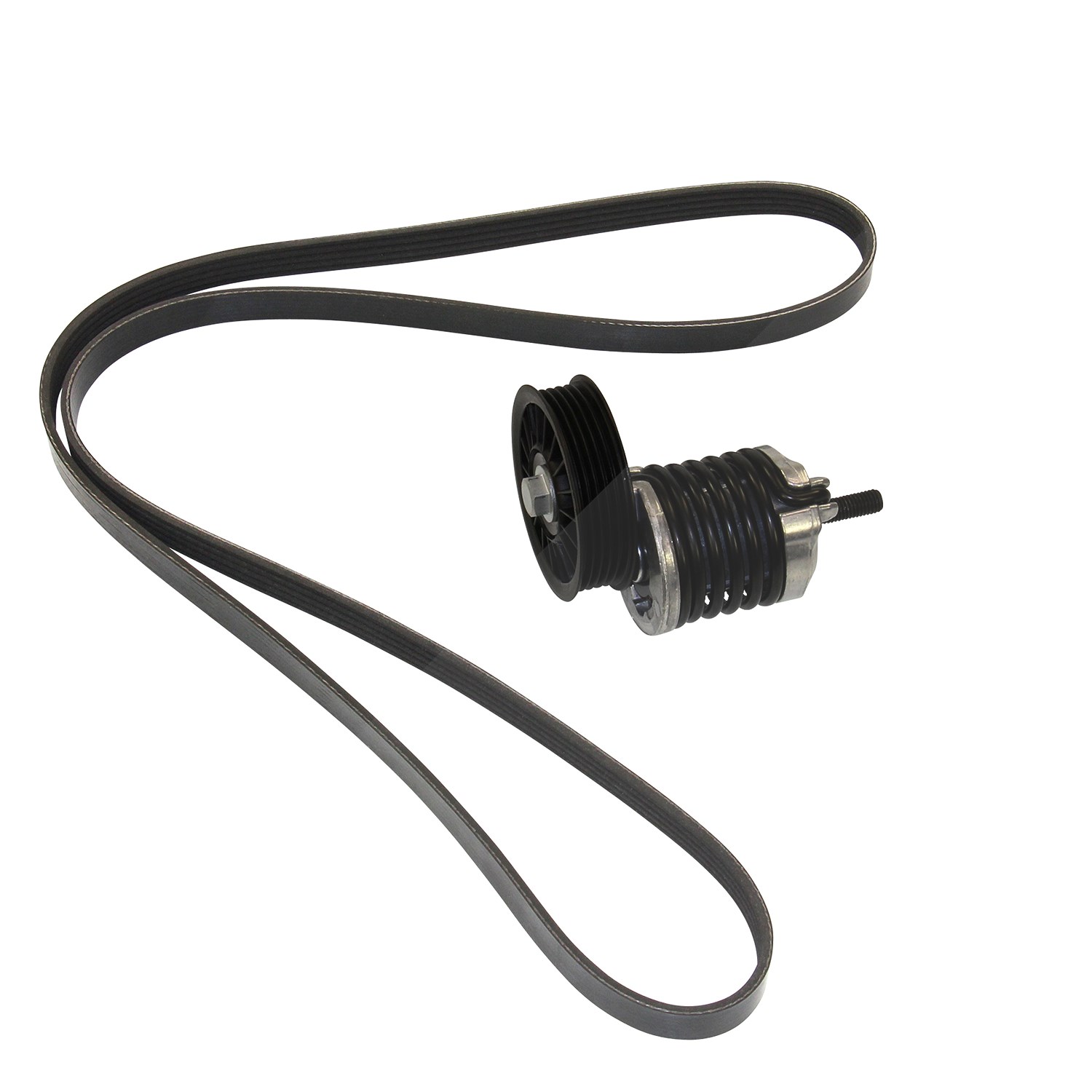 Bestprice Satz Keilrippenriemen + Spannelement [Hersteller-Nr. 30376839] für VW, Audi