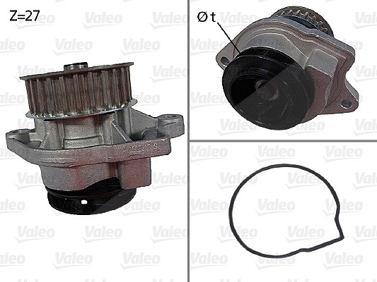 Valeo Wasserpumpe [Hersteller-Nr. 506577] für VW, Seat