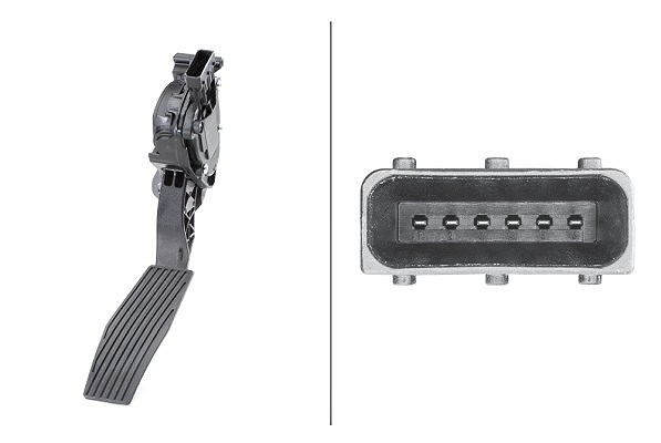 Hella Sensor, Fahrpedalstellung [Hersteller-Nr. 6PV009765-711] für Cadillac, Chevrolet, Opel, Vauxhall