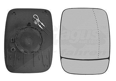 Van Wezel Spiegelglas, Außenspiegel [Hersteller-Nr. 3891838] für Opel, Renault, Nissan, Fiat