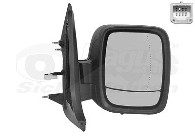 Van Wezel Außenspiegel [Hersteller-Nr. 3891808] für Opel, Fiat, Nissan, Renault