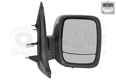 Van Wezel Außenspiegel [Hersteller-Nr. 3891818] für Fiat, Nissan, Renault, Opel